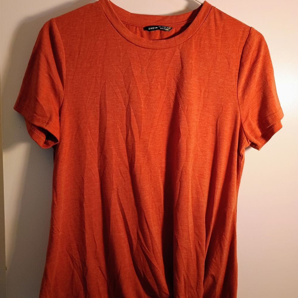 Shein Orange Women's Top